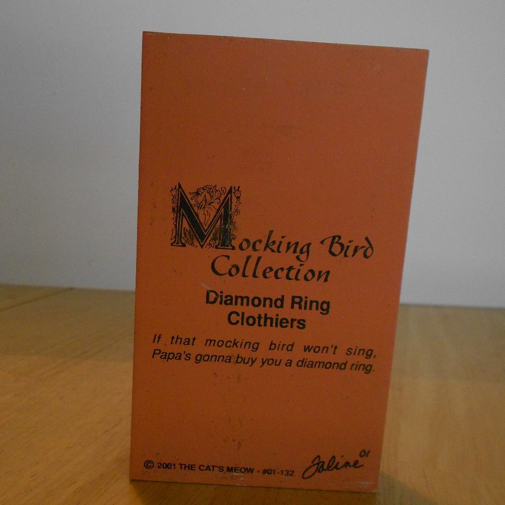 The Cat's Meow 2001 Mocking Bird Collection  #01-132 - Picture 2 of 9